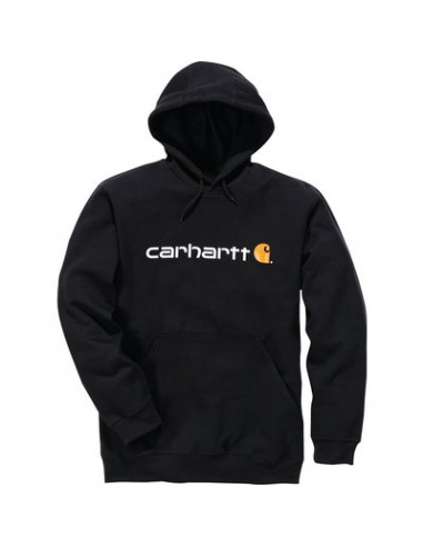 SWEAT CAPU LOGO NOIR M CARHARTT S1100074001M