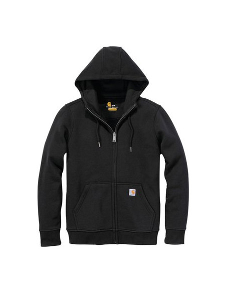 SWEAT CAPU ZIPPE FEMME NOIR M CARHARTT S1102788001M