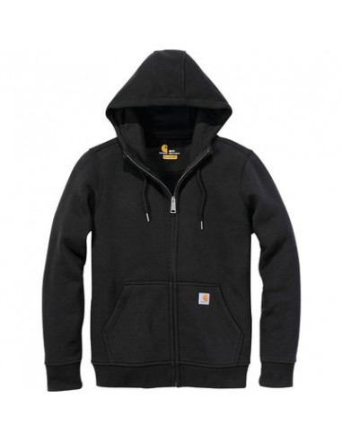 SWEAT CAPU ZIPPE FEMME NOIR S CARHARTT S1102788001S