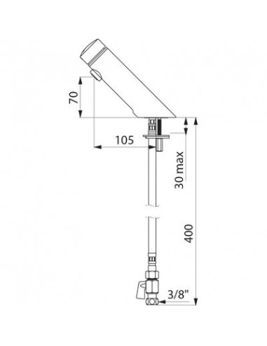 TEMPOMIX 3 LAVABO DELABIE 794000