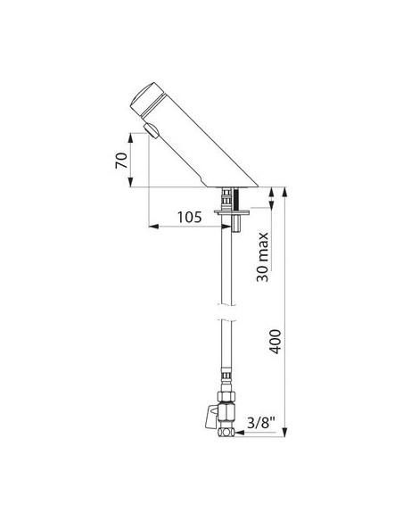 TEMPOMIX 3 LAVABO DELABIE 794000