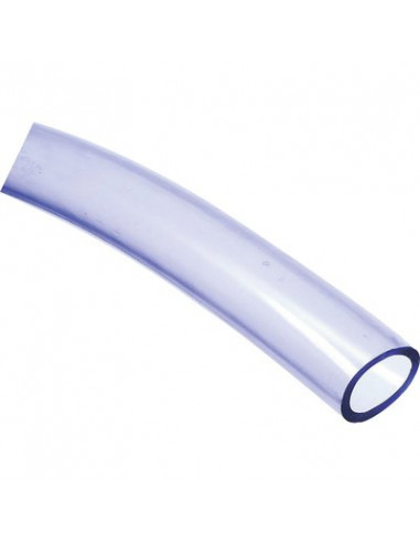 TUYAU CRISTAL TRANSP.15X19 50M CAP VERT 180.1519.7486.50