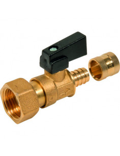 VANNE GLISS ECROU 13X16 +BAG PBTUB VANP216