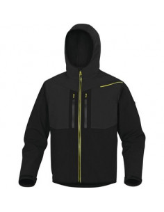 VESTE HORTEN2 NOIR/JAUNE S DELTA PLUS HORT2NJPT
