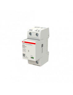 Parafoudre débrochable OVR T1-T2 Iimp. 25KA 1P 230V Uc 264V 2CTB813250R2300 ABB B605336 2