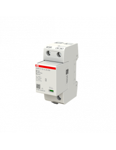 Parafoudre débrochable OVR T1-T2 Iimp. 25KA 1P 230V Uc 264V av. TS 2CTB813251R2300 ABB B605337