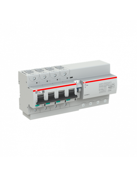 Disjoncteur Différentiel DS800P 4P 125A Cbe K 300mA -Type A Sélectif 2CCG001332R0001 ABB G151801