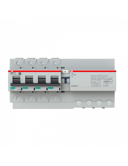 Disjoncteur Différentiel DS800P 4P 125A Cbe K 300mA -Type A Sélectif 2CCG001332R0001 ABB G151801