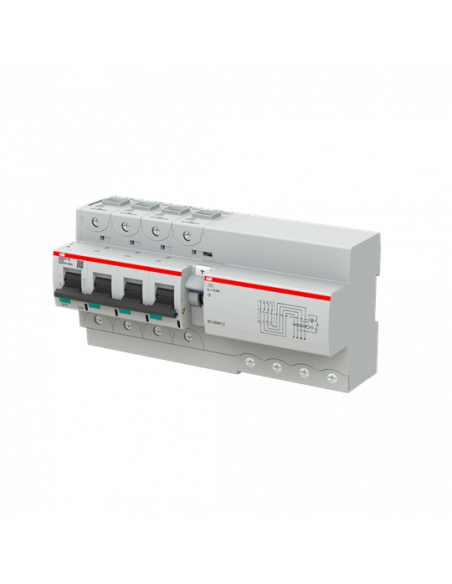 Disjoncteur Différentiel DS800P 4P 125A Cbe K 300mA -Type A Sélectif 2CCG001332R0001 ABB G151801