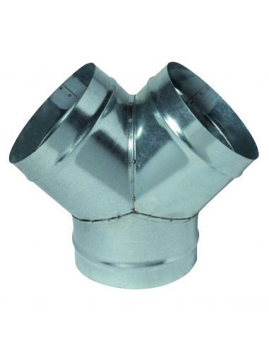 Culotte simple galva 90° Diamètre 125 mm ALDES 11093083
