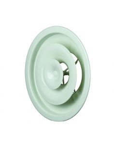 Diffuseur soufflage réglable circulaire acier blanc dalle 600x600 A842 TP D160 ALDES 11051371