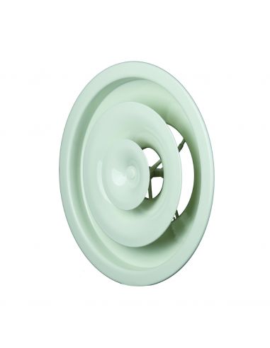 Diffuseur soufflage réglable circulaire acier blanc dalle 600x600 A842 TP D160 ALDES 11051371