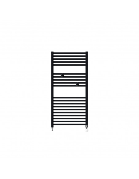 RADIATEUR SÈCHE-SERVIETTES EAU CHAUDE 487W NOIR THERMOR 471612