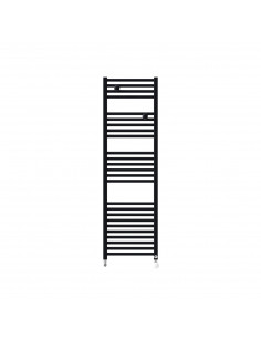 RADIATEUR SÈCHE-SERVIETTES EAU CHAUDE ÉTROIT 500W NOIR THERMOR 471616
