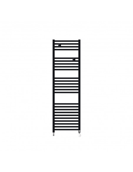 RADIATEUR SÈCHE-SERVIETTES EAU CHAUDE ÉTROIT 500W NOIR THERMOR 471616