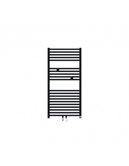 RADIATEUR SÈCHE-SERVIETTES EAU CHAUDE 487W NOIR THERMOR 471617