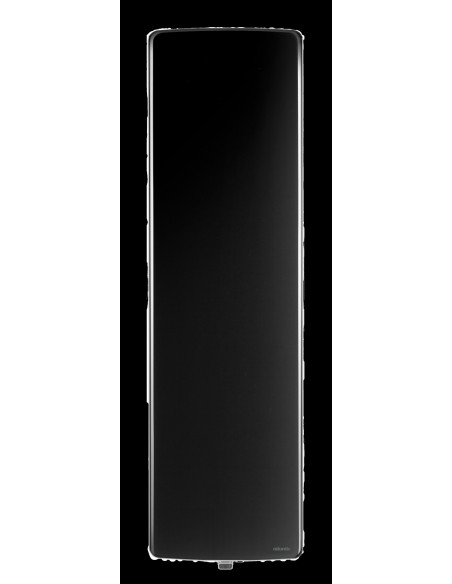 Radiateur verre connecté Verali vertical 1500W noir brillant ATLANTIC 507662