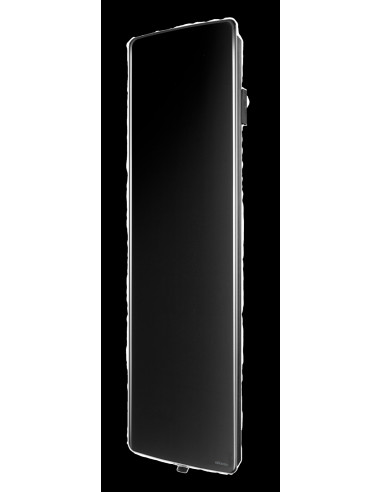 Radiateur verre connecté Verali vertical 1500W noir brillant ATLANTIC 507662