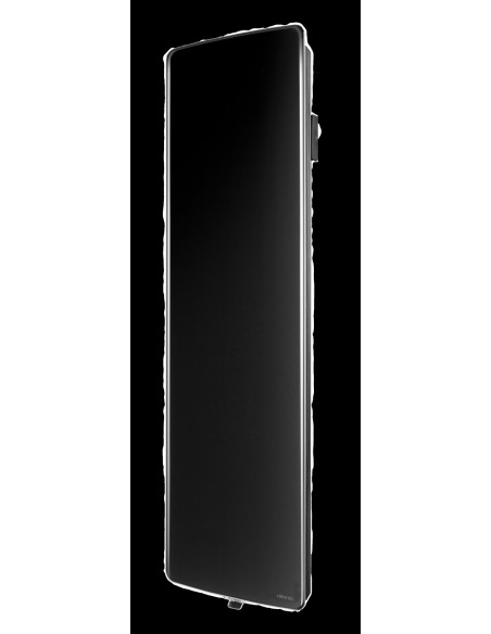 Radiateur verre connecté Verali vertical 1500W noir brillant ATLANTIC 507662