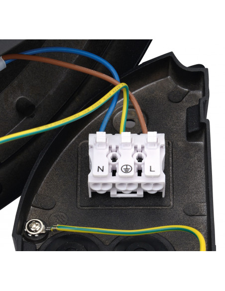 APPL. CURVA 50° 10W/3000K NOIRCURVA, ARIC 51523