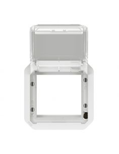 Adaptateur Plexo à volet transparent pour Mosaic composable blanc LEGRAND 069695L 2