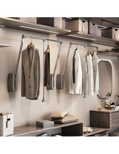 Penderie rabattable pour armoire Hang mural EMUCA 6037811