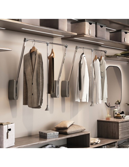 Penderie rabattable pour armoire Hang mural EMUCA 6037811