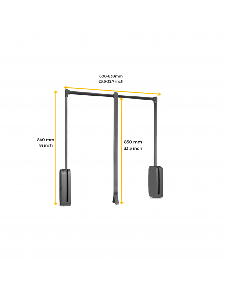 Penderie rabattable pour armoire Sling EMUCA 7030152
