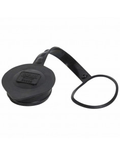 Bouchon obturateur pour fiche et fiche inclinée Hypra et P17 caoutchouc IP44 2P+T et 3P+T 32A et 3P+N+T 16A LEGRAND 052127