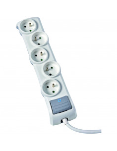 Bloc 5x16A+T inter 3G1-1,5m L'EBENOID 012715