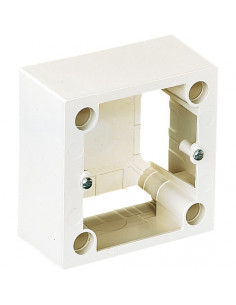 Cadre saillie 80x80 L'EBENOID 025506