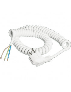 Cordon extensible 16A 2P+T 3G1-blanc-3m L'EBENOID 037109