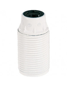 Douille E14 filetée blanc M10 L'EBENOID 046932