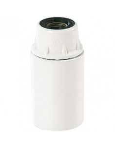 Douille E14 lisse blanc M10 L'EBENOID 046933