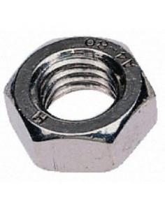 Ecrou M10 acier zingué épaisseur 4mm L'EBENOID 048000