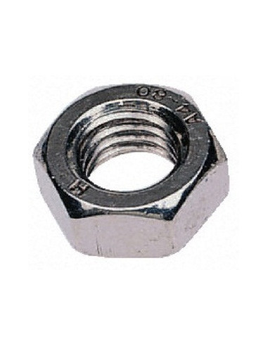 Ecrou M10 acier zingué épaisseur 4mm L'EBENOID 048000