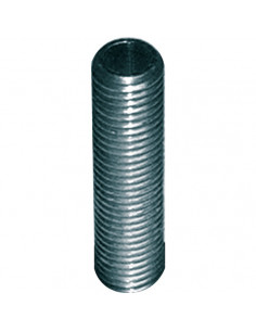Tubulure M10 acier zingué 40mm L'EBENOID 048002