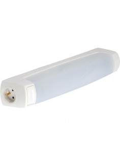 Eo S19 LED 400lm 3000K inter PC 2P+T blanc L'EBENOID 055315