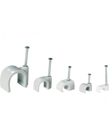 Pontet gris pour câble diam. 10 mm L'EBENOID 068310