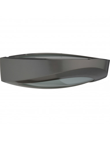 Sextan applique H/B E27 LED 500lm 3000K FA gris 7039 L'EBENOID 071529