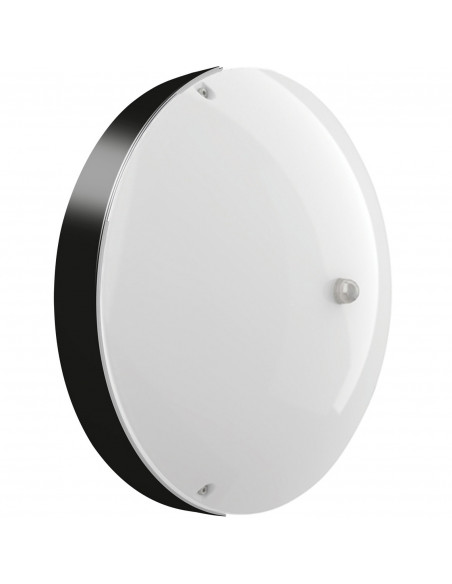 Axiome T2 2xE27 LED 1000lm 3000K IR noir L'EBENOID 073255
