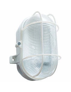 Ovale E27 SSL grille pattes blanc L'EBENOID 075302