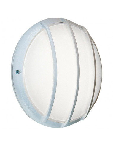 Dune grille E27 LED 500lm 3000K AV blanc L'EBENOID 076132