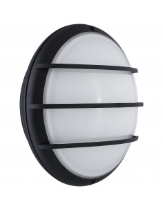 Dune grille E27 LED 500lm 3000K AV noir L'EBENOID 076133