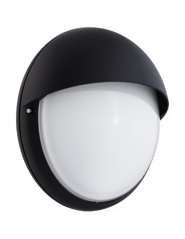 Dune casquette E27 LED 500lm 3000K AV noir L'EBENOID 076173