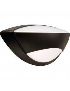Lips bandeau E27 LED 500lm 3000K noir L'EBENOID 076667