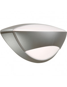 Lips bandeau E27 LED 500lm 3000K gris 9007 L'EBENOID 076672
