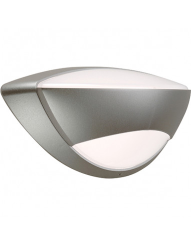 Lips bandeau E27 LED 500lm 3000K gris 9007 L'EBENOID 076672