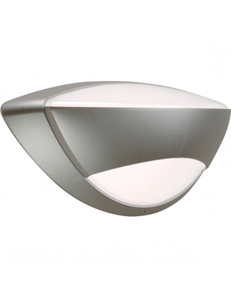 Lips bandeau E27 LED 500lm 3000K gris 9007 L'EBENOID 076672