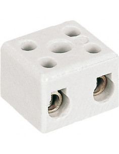 Domino porcelaine 2P 4 mm² L'EBENOID 086701